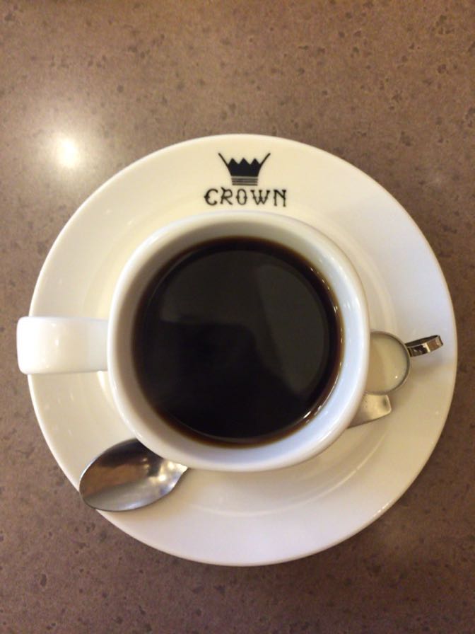 CROWNのコーヒー